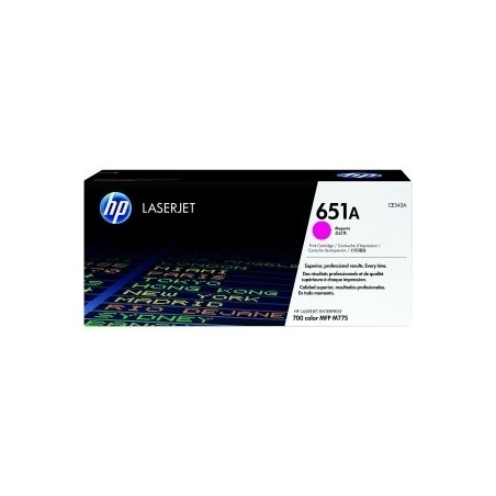 Toner magenta HP pour laserjet Enterprise 700 color mfp M775z/dn/f .... (651A), Toner Express : achat en ligne de Toner magenta 