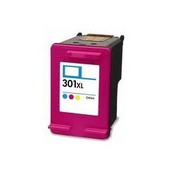 Cartouche couleur générique pour HP deskjet 1050 / 2050 / 3050 ... (N°301XL), Toner Express : achat en ligne de Cartouche couleu