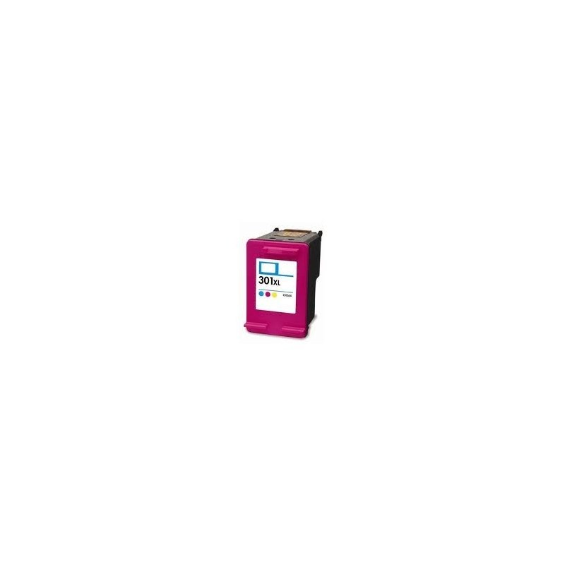 Cartouche couleur générique pour HP deskjet 1050 / 2050 / 3050 ... (N°301XL), Toner Express : achat en ligne de Cartouche couleu