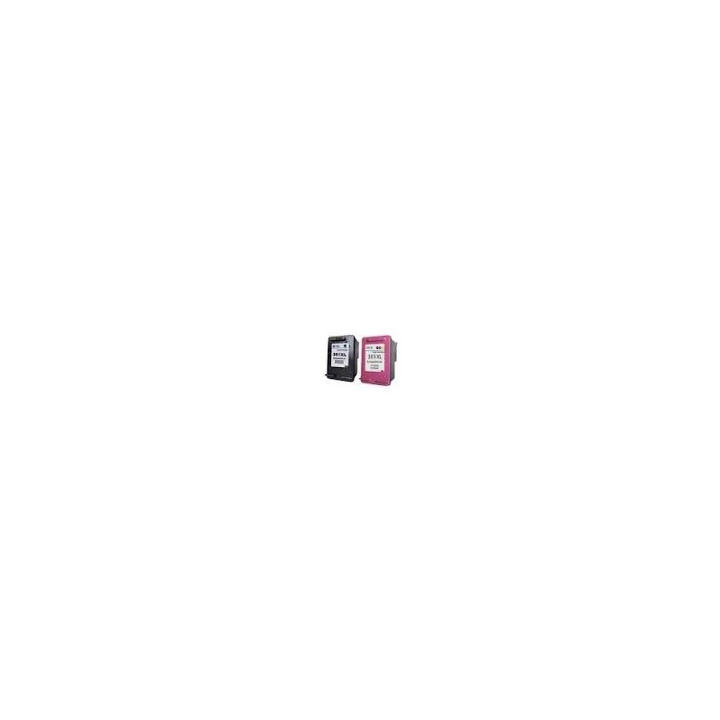 Pack de 1 noir et 1 tricolor générique pour HP deskjet 1050 / 2050 / 3050 ... (N°301XL), Toner Express : achat en ligne de Pack 