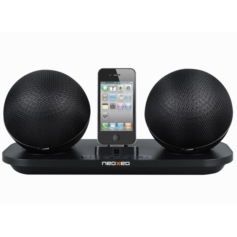 Neoxeo DOCK 3200 - Wireless Enceintes sans fil pour iPhone, Toner Express : achat en ligne de Neoxeo DOCK 3200 - Wireless Encein