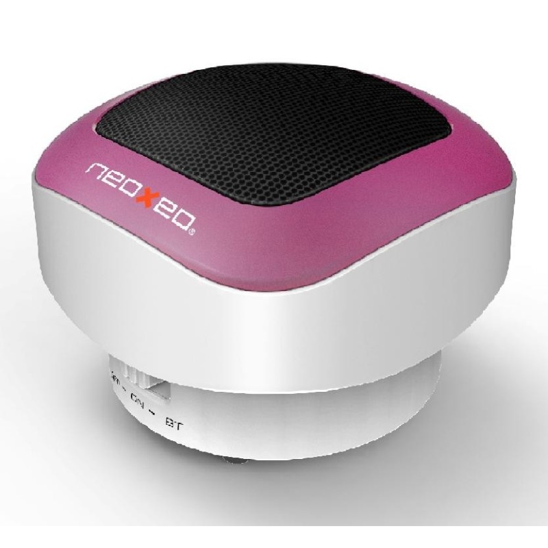 Neoxeo SPK 120 - Enceintes ordinateur - rose - Bluetooth, Toner Express : achat en ligne de Neoxeo SPK 120 - Enceintes ordinateu