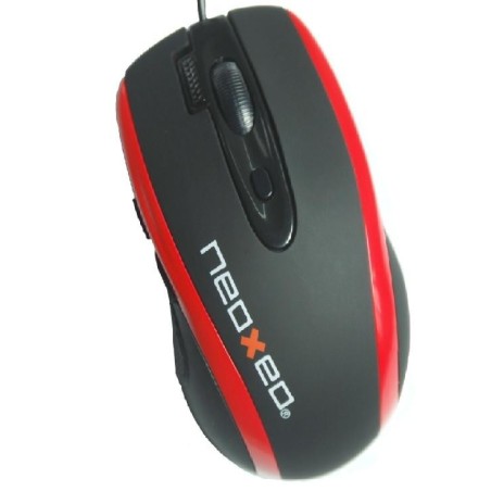 Neoxeo MSE 50 Black/rouge - Souris filaire noire/rouge, Toner Express : achat en ligne de Neoxeo MSE 50 Black/rouge - Souris fil