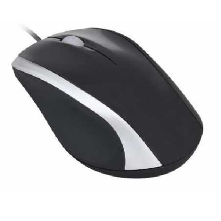 Neoxeo MSE 80 Black/silver - Souris optique filaire noire/argent, Toner Express : achat en ligne de Neoxeo MSE 80 Black/silver -