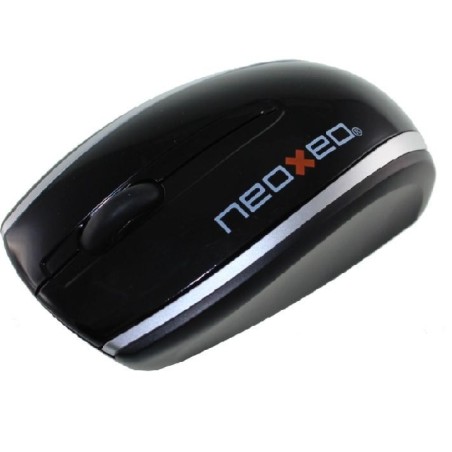 Neoxeo MSE 200 Wireless Black/Silver - Souris optique sans fil noire/argent, Toner Express : achat en ligne de Neoxeo MSE 200 Wi