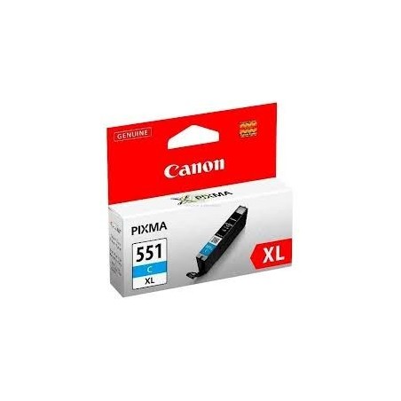 Cartouche cyan Canon CLI-551CXL  pour Pixma MG5450 / MG6350..., Toner Express : achat en ligne de Cartouche cyan Canon CLI-551CX