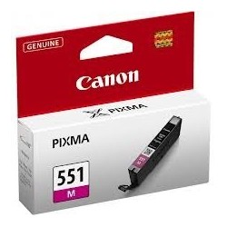 Cartouche magenta Canon CLI-551M pour Pixma MG5450 / MG6350..., Toner Express : achat en ligne de Cartouche magenta Canon CLI-55