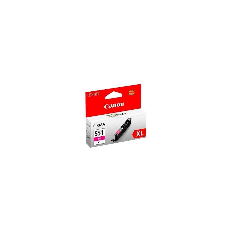 Cartouche magenta Canon CLI-551MXL pour Pixma MG5450 / MG6350..., Toner Express : achat en ligne de Cartouche magenta Canon CLI-