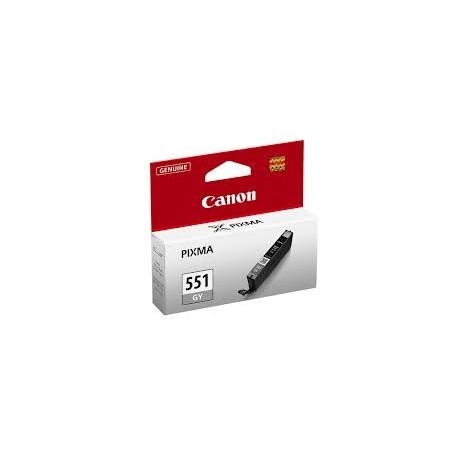 Cartouche grise Canon CLI-551GY pour Pixma MG5450 / MG6350..., Toner Express : achat en ligne de Cartouche grise Canon CLI-551GY