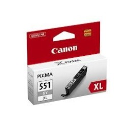 Cartouche grise Canon CLI-551GYXL pour Pixma MG5450 / MG6350..., Toner Express : achat en ligne de Cartouche grise Canon CLI-551