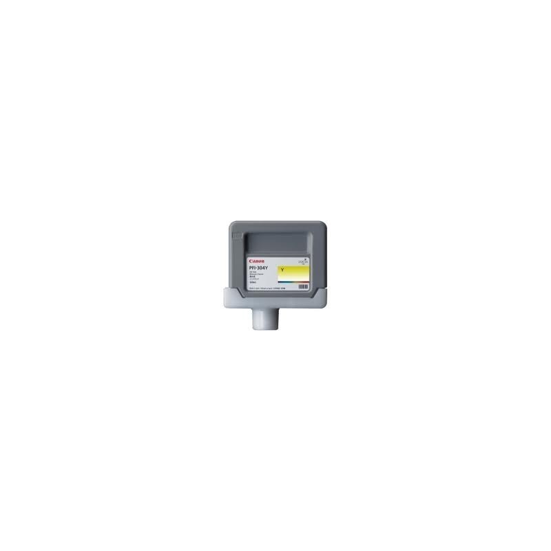 Encre jaune Canon pour IPF 8300s (PFI-304Y), Toner Express : achat en ligne de Encre jaune Canon pour IPF 8300s (PFI-304Y) pour 