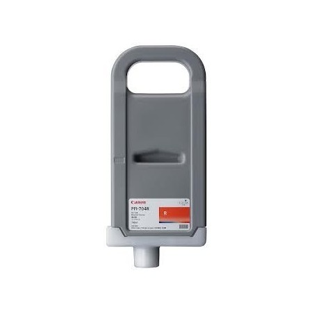 Encre rouge Canon pour IPF 8300s  haute capacité (PFI-704R), Toner Express : achat en ligne de Encre rouge Canon pour IPF 8300s 