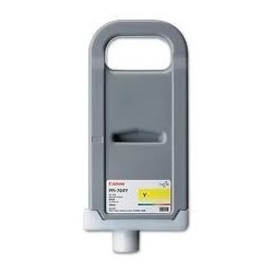 Encre jaune Canon pour IPF 8300s  haute capacité (PFI-704Y), Toner Express : achat en ligne de Encre jaune Canon pour IPF 8300s 
