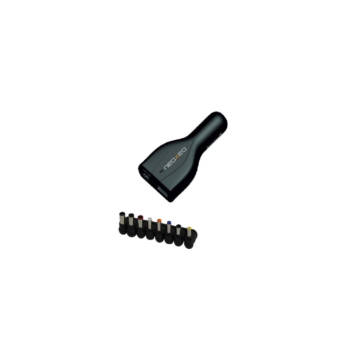 Neoxeo Power PC Car 90W - Alimentation Universelle PC / Chargeur Voiture - 8 embouts, Toner Express : achat en ligne de Neoxeo P