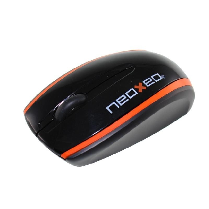 Neoxeo MSE 200 Wireless Black/orange - Souris optique sans fil noire/orange, Toner Express : achat en ligne de Neoxeo MSE 200 Wi