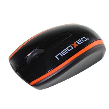 Neoxeo MSE 200 Wireless Black/orange - Souris optique sans fil noire/orange, Toner Express : achat en ligne de Neoxeo MSE 200 Wi