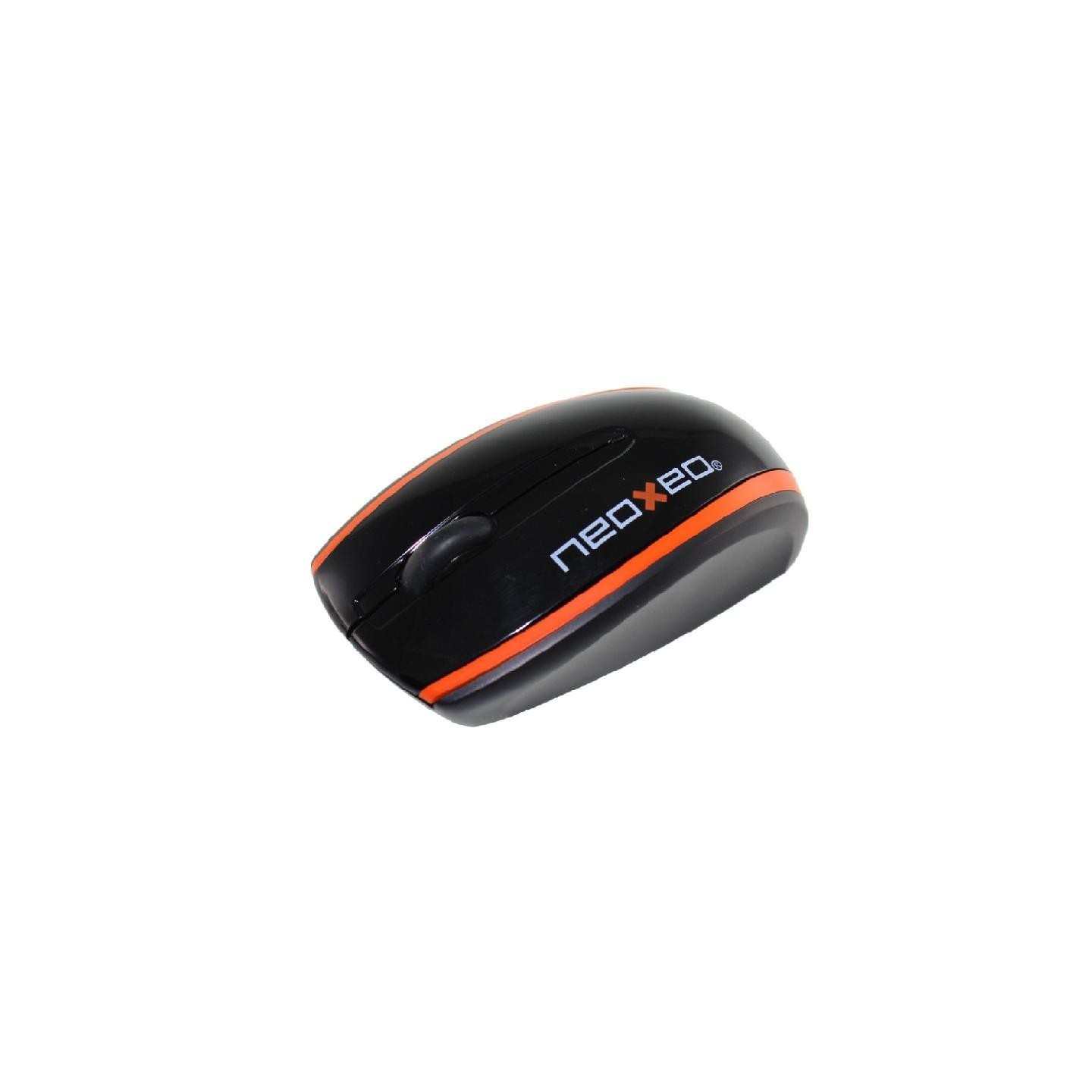 Neoxeo MSE 200 Wireless Black/orange - Souris optique sans fil noire/orange, Toner Express : achat en ligne de Neoxeo MSE 200 Wi