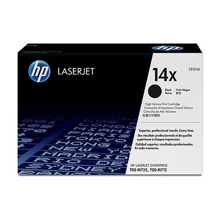 Toner HP XL pour laserjet Enterprise 700 M712dn / M712xh (N°14X), Toner Express : achat en ligne de Toner HP XL pour laserjet En