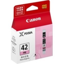 Cartouche photo magenta pour Pixma pro 100 ... Canon CLI-42PM, Toner Express : achat en ligne de Cartouche photo magenta pour Pi