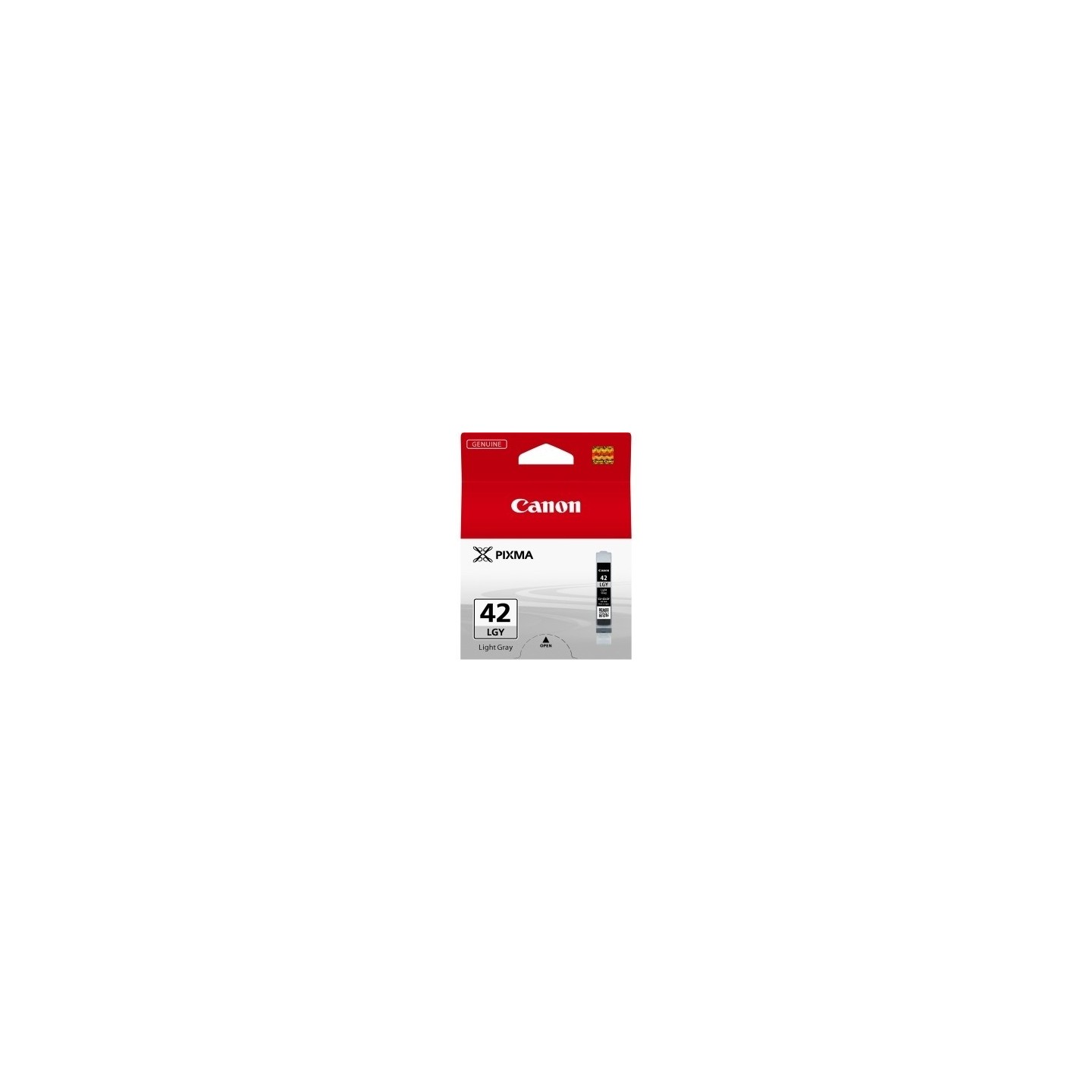 Cartouche gris clair Canon pour Pixma pro 100 ... CLI-42LGY, Toner Express : achat en ligne de Cartouche gris clair Canon pour P