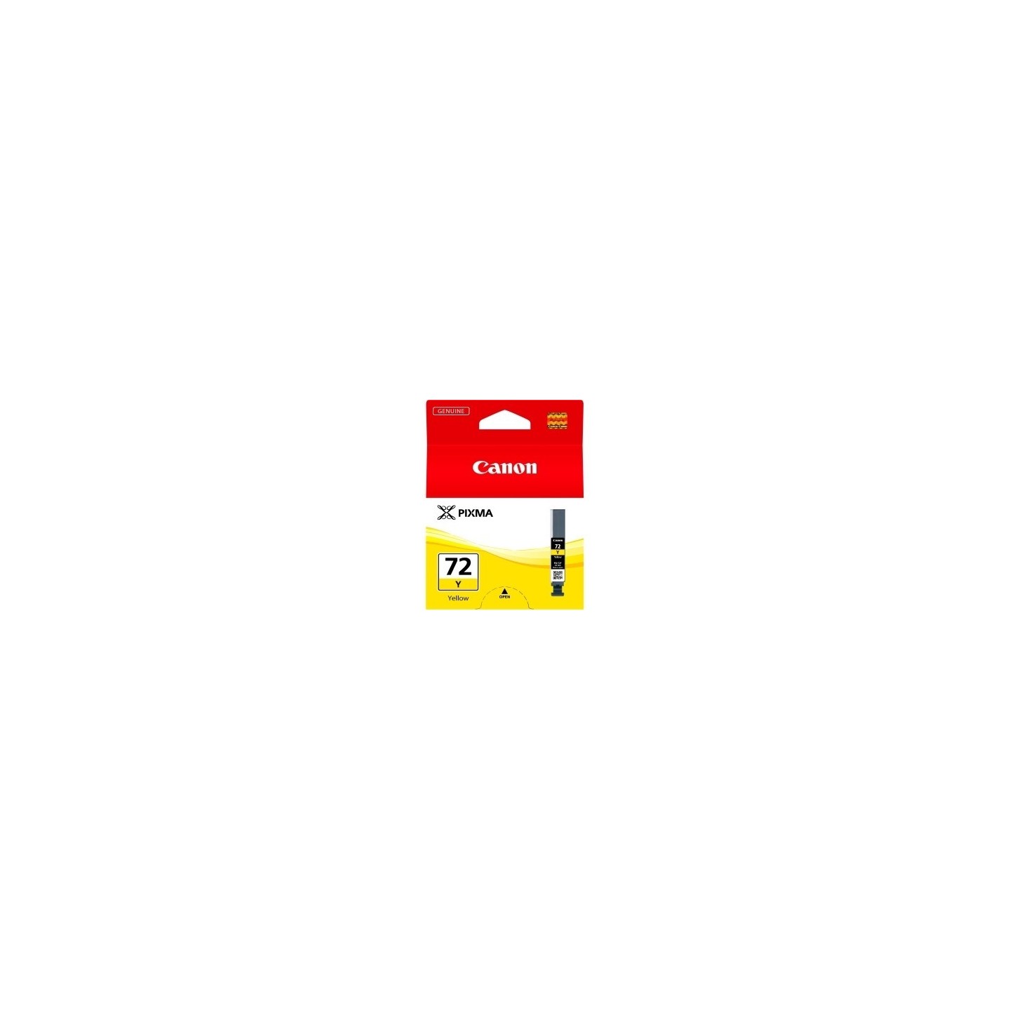 Cartouche d'encre jaune Canon PGI-72Y, Toner Express : achat en ligne de Cartouche d'encre jaune Canon PGI-72Y pour imprimante