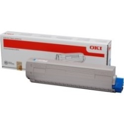 Toner cyan Oki pour C831 / C841, Toner Express : achat en ligne de Toner cyan Oki pour C831 / C841 pour imprimante
