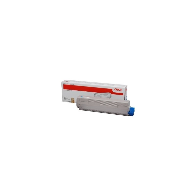 Toner cyan Oki pour C831 / C841, Toner Express : achat en ligne de Toner cyan Oki pour C831 / C841 pour imprimante
