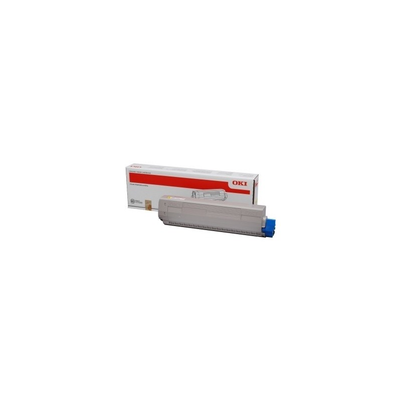 Toner jaune Oki pour C831 / C841, Toner Express : achat en ligne de Toner jaune Oki pour C831 / C841 pour imprimante