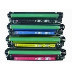 Pack de 4 toners génériques pour HP ColorLaserjet CP 5225 ... (307A), Toner Express : achat en ligne de Pack de 4 toners génériq