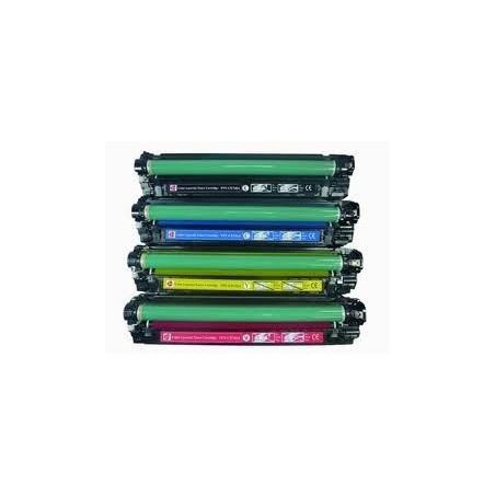 Pack de 4 toners génériques pour HP ColorLaserjet CP 5225 ... (307A), Toner Express : achat en ligne de Pack de 4 toners génériq