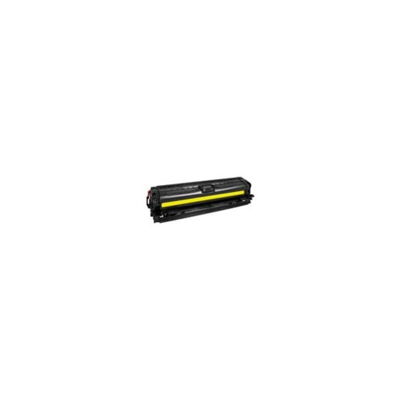 Toner jaune générique pour HP Color Laserjet CP5525...  (650A), Toner Express : achat en ligne de Toner jaune générique pour HP 