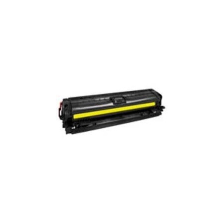 Toner jaune générique pour HP Color Laserjet CP5525...  (650A), Toner Express : achat en ligne de Toner jaune générique pour HP 