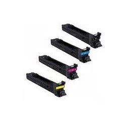 Pack de 4 toners génériques pour Konica Minolta Magicolor 4650E / 4650DN / 4690MF, Toner Express : achat en ligne de Pack de 4 t