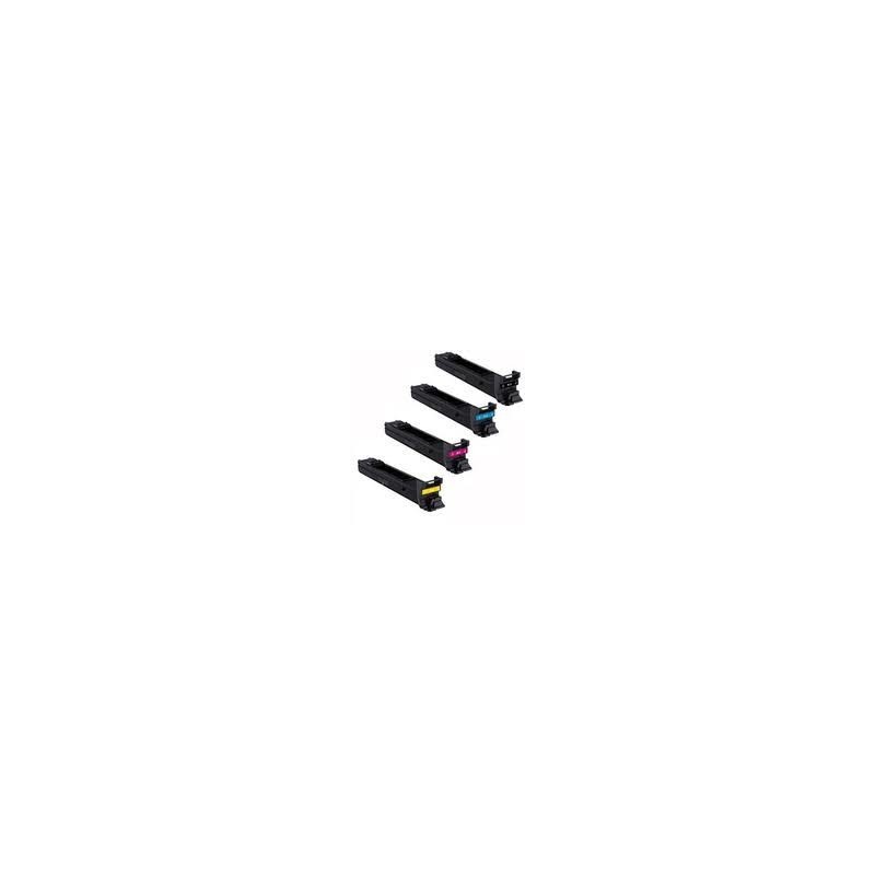 Pack de 4 toners génériques pour Konica Minolta Magicolor 4650E / 4650DN / 4690MF, Toner Express : achat en ligne de Pack de 4 t