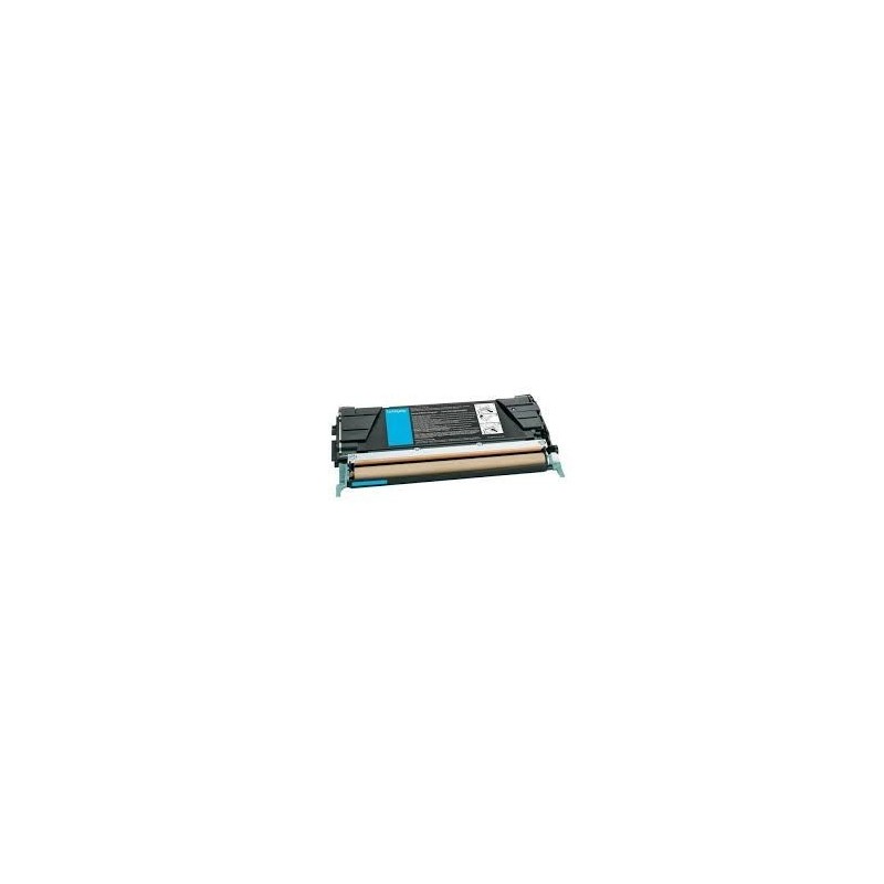 Toner cyan générique longue durée pour Lexmark C524/532/534, Toner Express : achat en ligne de Toner cyan générique longue durée