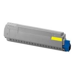 Toner jaune générique pour Oki MC860dn / MC860cdtn / MC860cdxn, Toner Express : achat en ligne de Toner jaune générique pour Oki