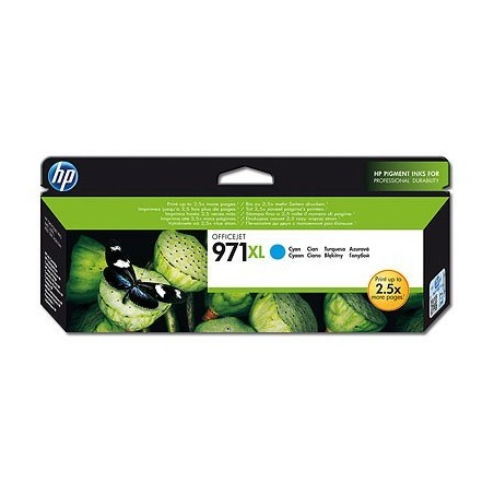 Cartouche cyan haute capacité HP pour Officejet Pro X476dw ...(N°971XL), Toner Express : achat en ligne de Cartouche cyan haute 