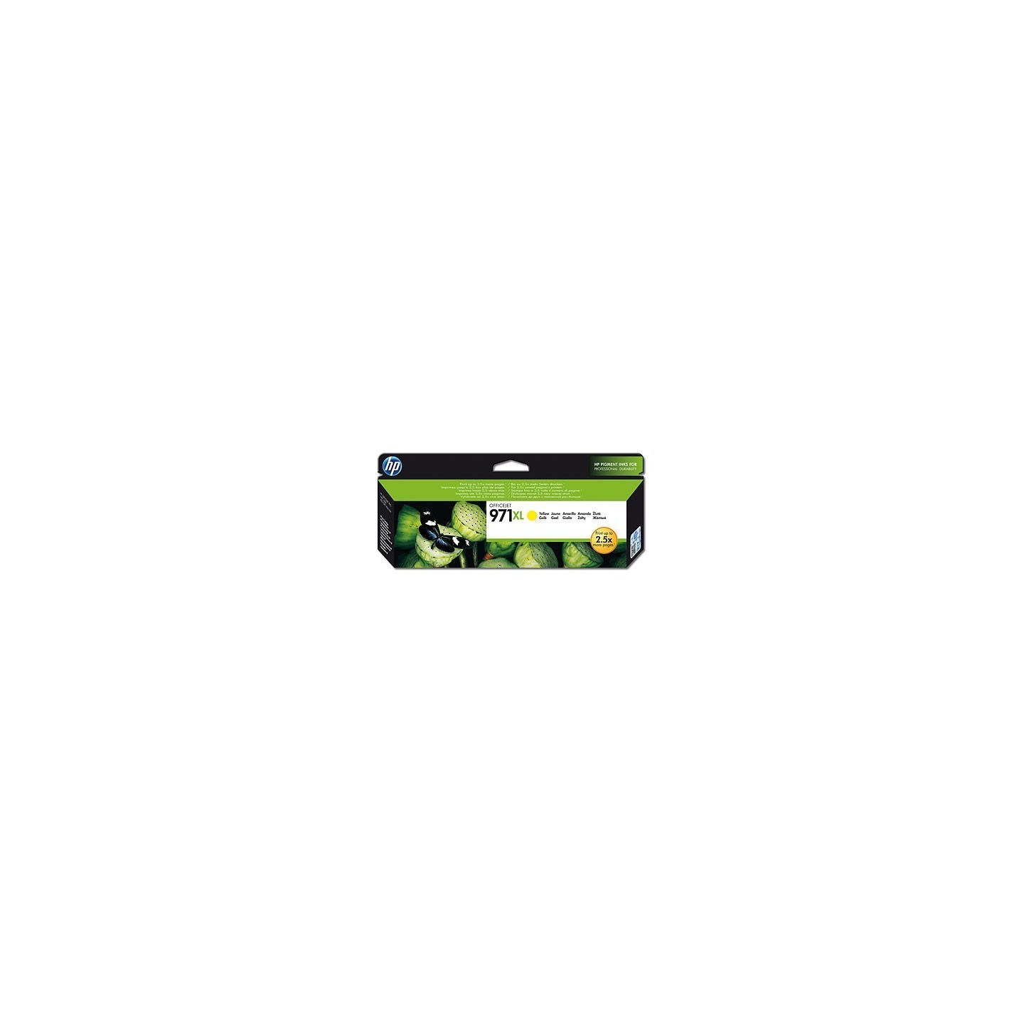 Cartouche jaune haute capacité HP pour Officejet Pro X476dw ...(N°971XL), Toner Express : achat en ligne de Cartouche jaune haut