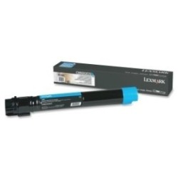 Toner cyan haute capacité noir Lexmark pour C950, Toner Express : achat en ligne de Toner cyan haute capacité noir Lexmark pour 