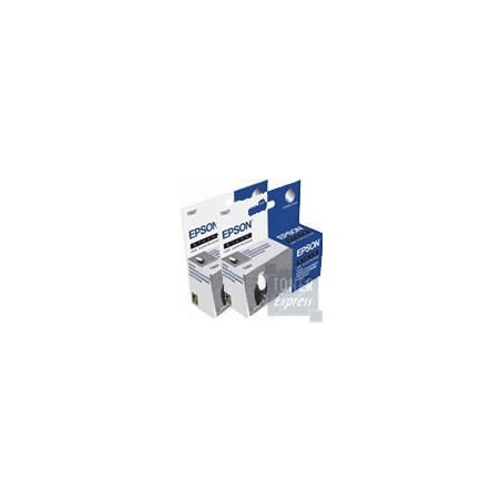 Double Pack Cartouche Noire (2xC13T007401) EPSON, Toner Express : achat en ligne de Double Pack Cartouche Noire (2xC13T007401) E