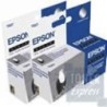 Double Pack Cartouche Noire (2xC13T007401) EPSON, Toner Express : achat en ligne de Double Pack Cartouche Noire (2xC13T007401) E