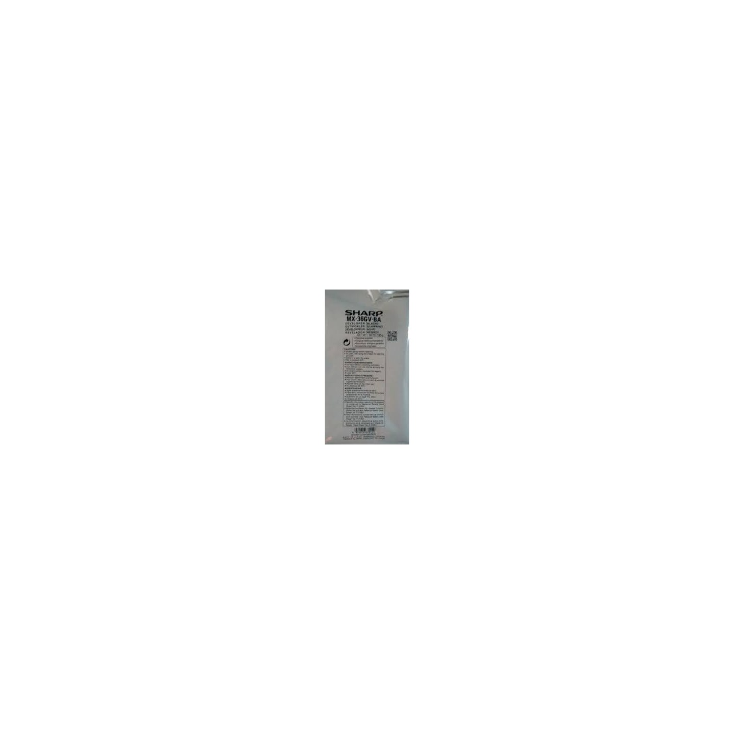 Developpeur noir Sharp pour MX2610 / MX3110 / MX3610..., Toner Express : achat en ligne de Developpeur noir Sharp pour MX2610 / 