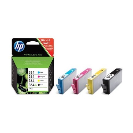 Pack de 4 cartouches HP N°364XL / N°178XL pour photosmart B8550 / C5380..., Toner Express : achat en ligne de Pack de 4 cartouch