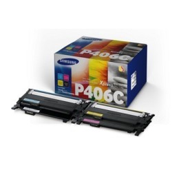 Pack de 4 toners Samsung pour CLP360 / CLP365 / CLX3300 ..., Toner Express : achat en ligne de Pack de 4 toners Samsung pour CLP