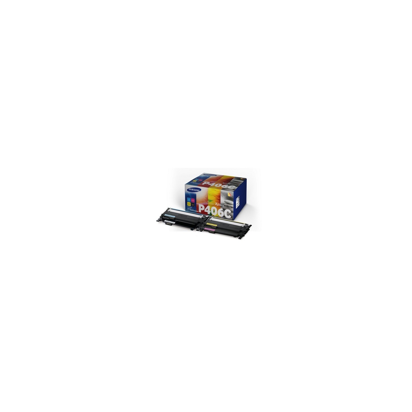 Pack de 4 toners Samsung pour CLP360 / CLP365 / CLX3300 ..., Toner Express : achat en ligne de Pack de 4 toners Samsung pour CLP