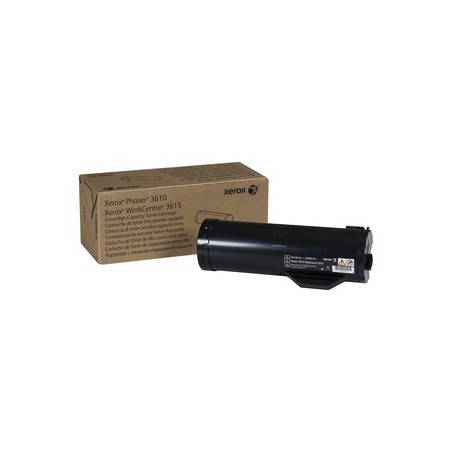 Toner noir extra haute capacité Xerox pour phaser 3610 / workcentre 3615, Toner Express : achat en ligne de Toner noir extra hau