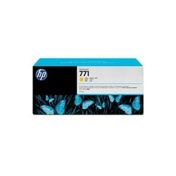 Pack de 3 cartouches jaune HP pour designjet Z6200 (N°771), Toner Express : achat en ligne de Pack de 3 cartouches jaune HP pour