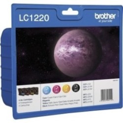 Pack de 4 cartouches Brother pour MFC J625DW / J825DW, Toner Express : achat en ligne de Pack de 4 cartouches Brother pour MFC J