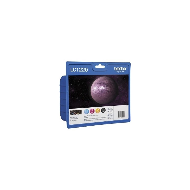 Pack de 4 cartouches Brother pour MFC J625DW / J825DW, Toner Express : achat en ligne de Pack de 4 cartouches Brother pour MFC J