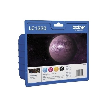 Pack de 4 cartouches Brother pour MFC J625DW / J825DW, Toner Express : achat en ligne de Pack de 4 cartouches Brother pour MFC J